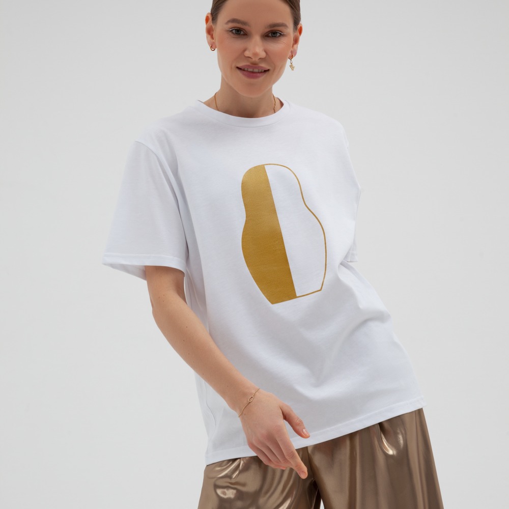 ФУТБОЛКА MATRYOSHKA PARTY GOLD