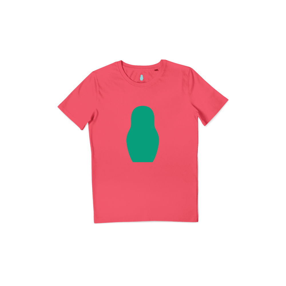 ФУТБОЛКА MATRYOSHKA SS / 25 LIVING CORAL