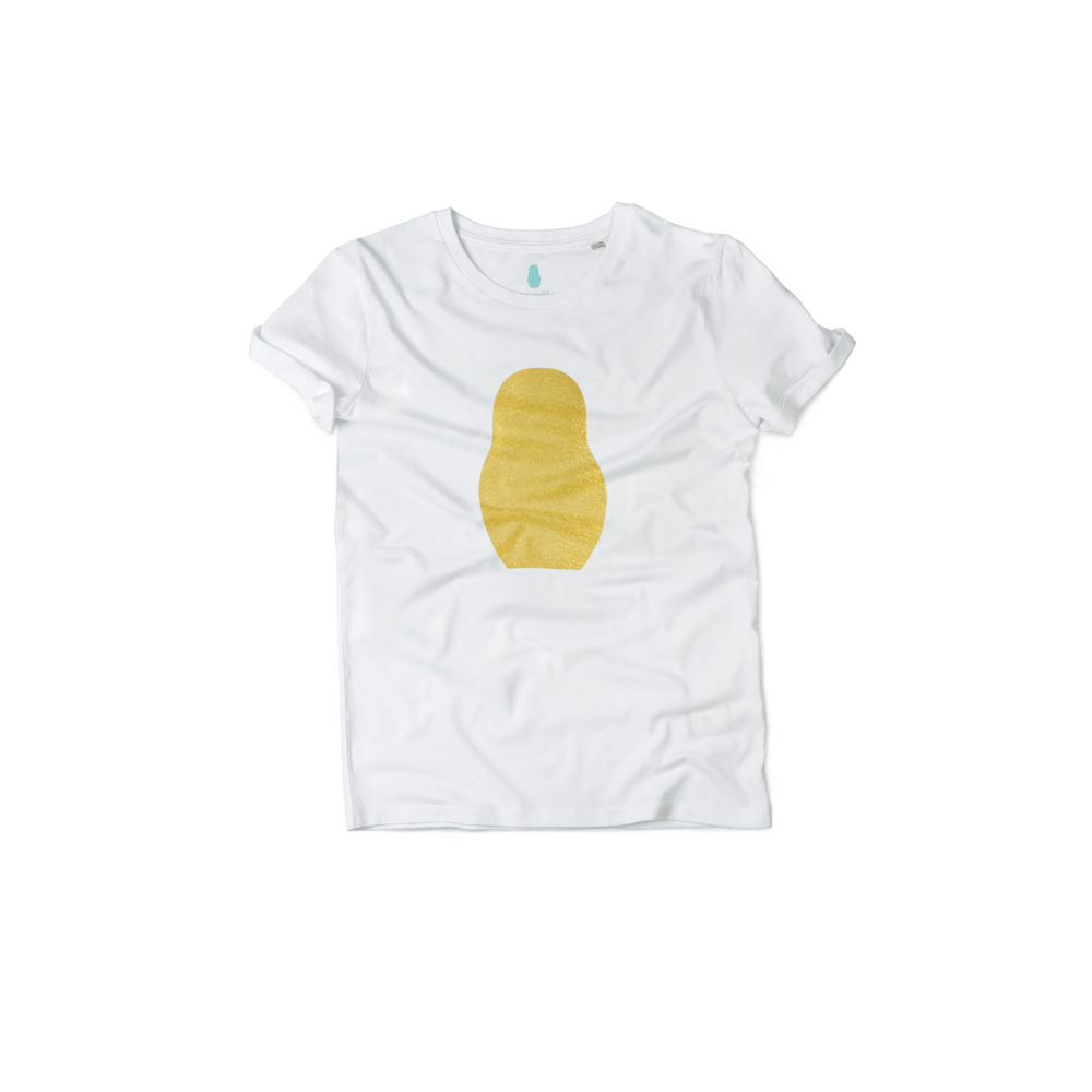 ФУТБОЛКА MATRYOSHKA PARTY COLLECTION WHITE