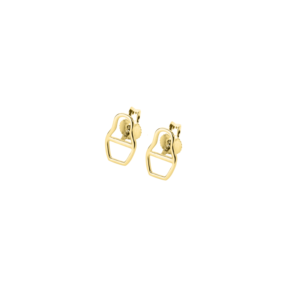 СЕРЬГИ MATRYOSHKA EMPTY 925