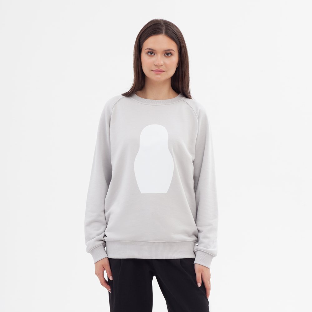 СВИТШОТ MATRYOSHKA  BASIC GRAY