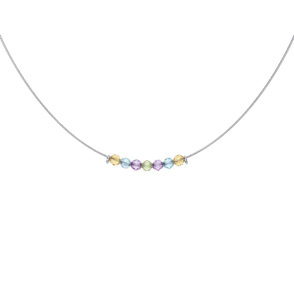 КОЛЬЕ MATRYOSHKA BRIGHT GEMS