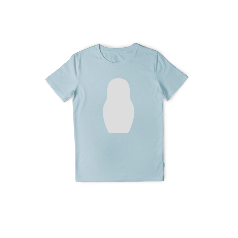 ФУТБОЛКА MATRYOSHKA PASTEL BLUE