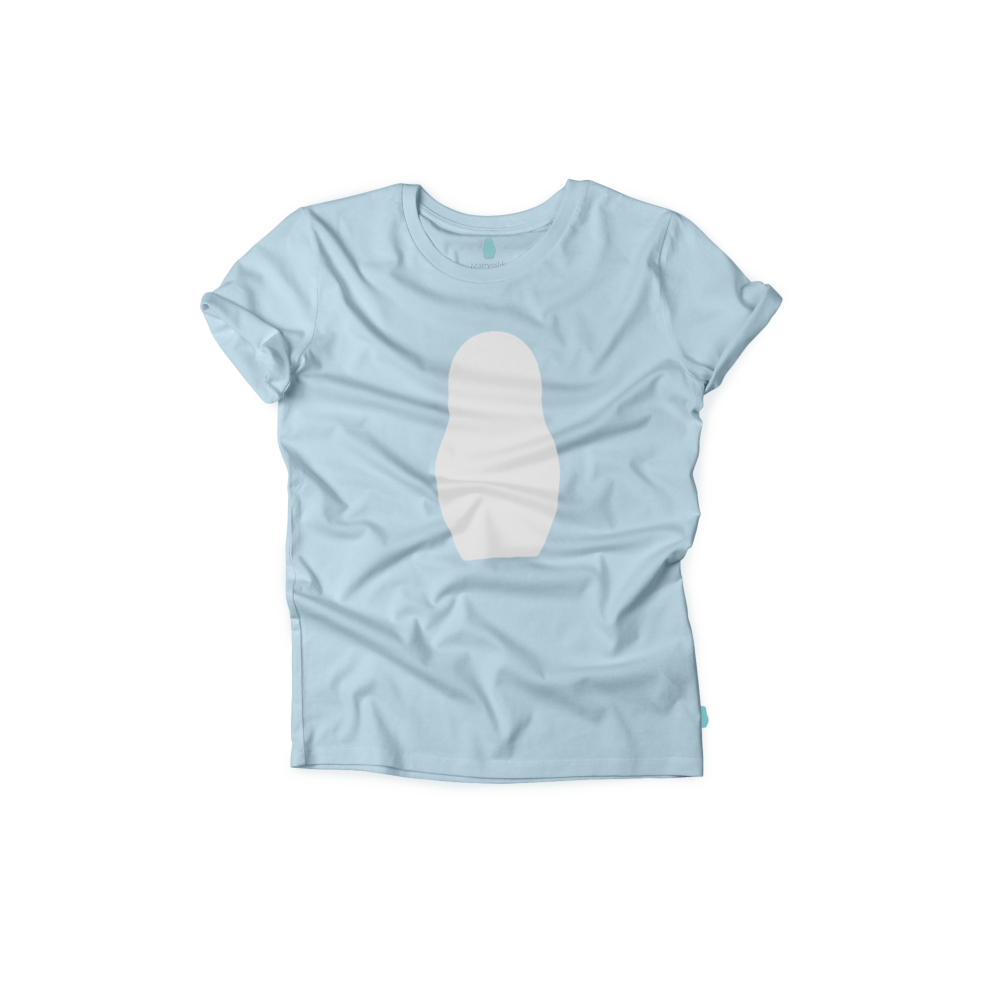 ФУТБОЛКА MATRYOSHKA PASTEL BLUE