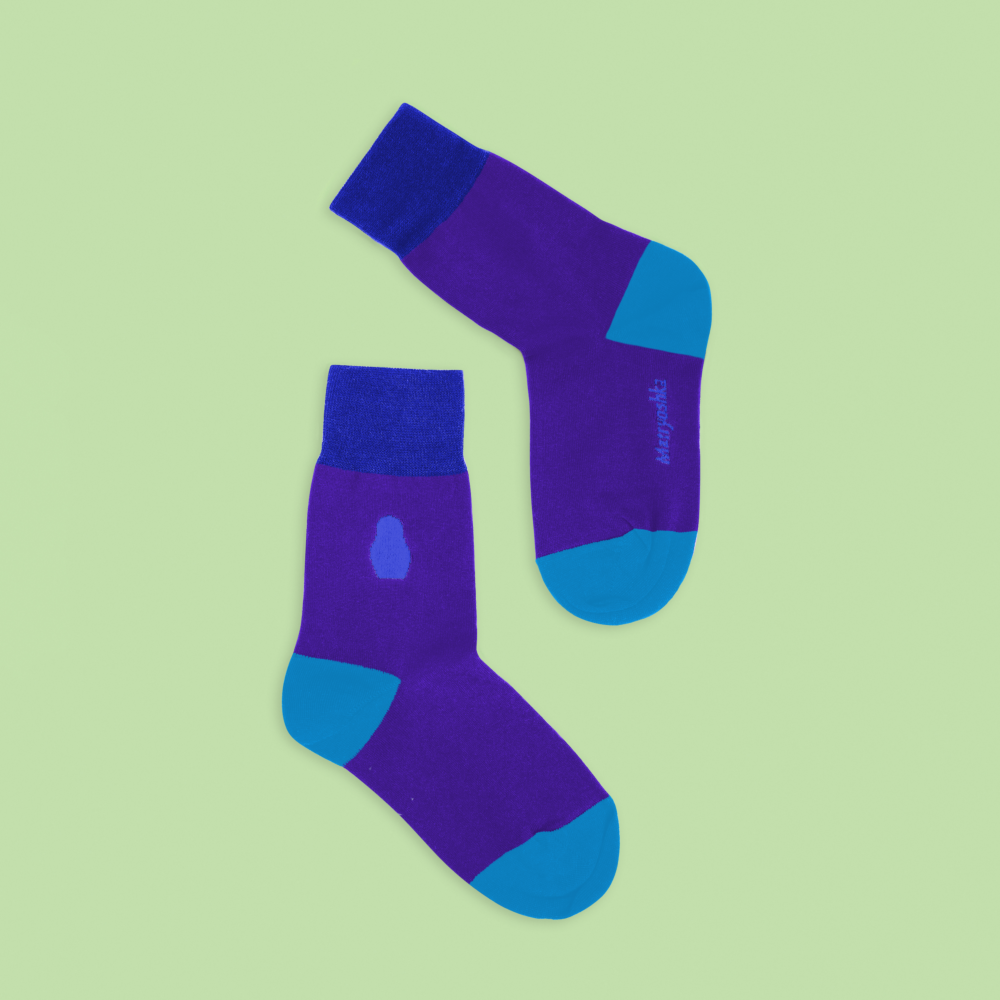 SOCKS MATRYOSHKA BE DIFFERENT VIOLET