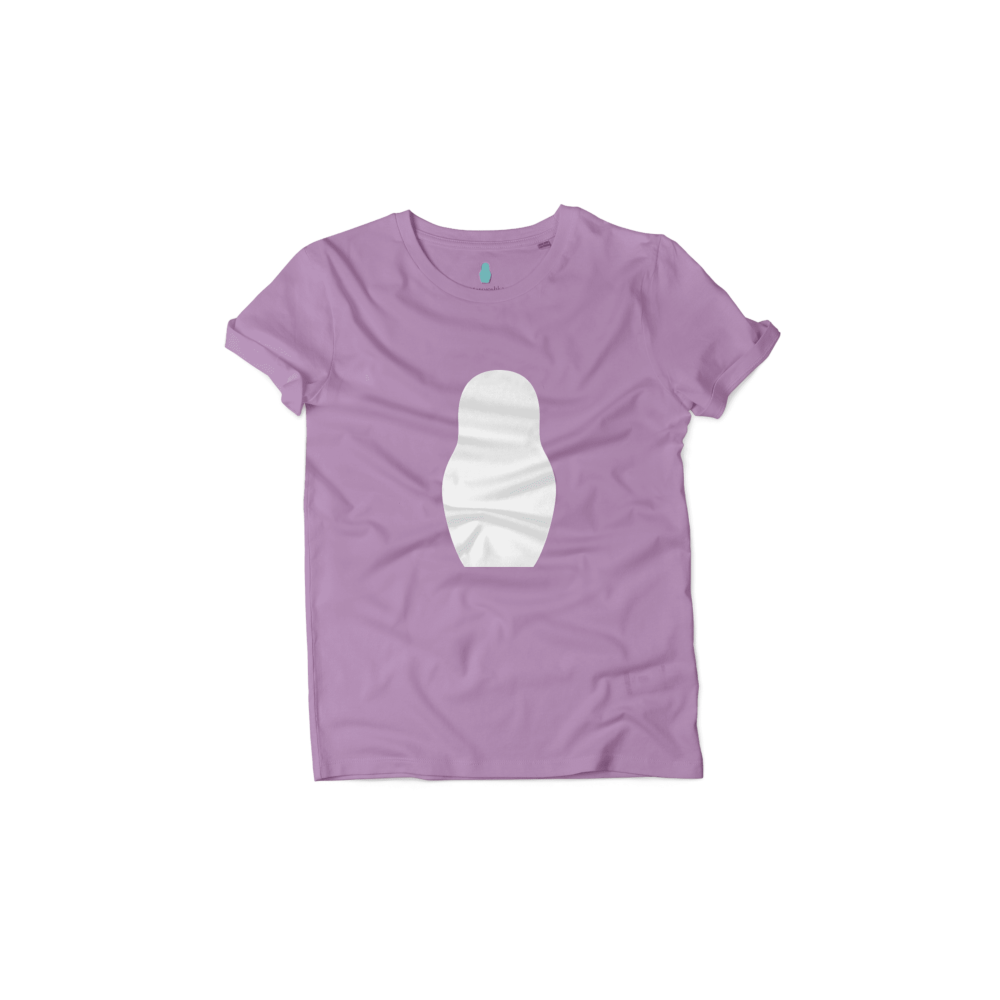 ФУТБОЛКА MATRYOSHKA SS / 25 LILAC