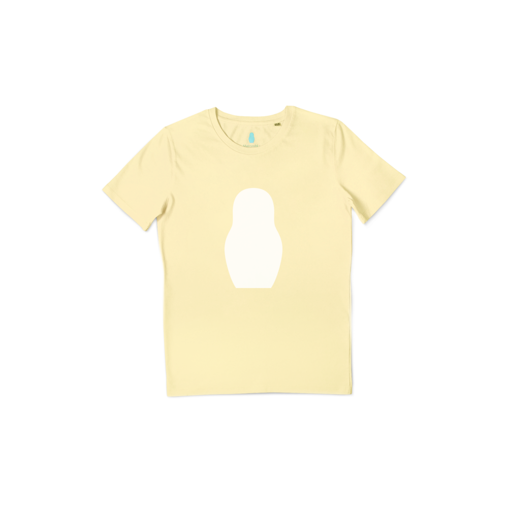 ФУТБОЛКА OVERSIZE PASTEL YELLOW