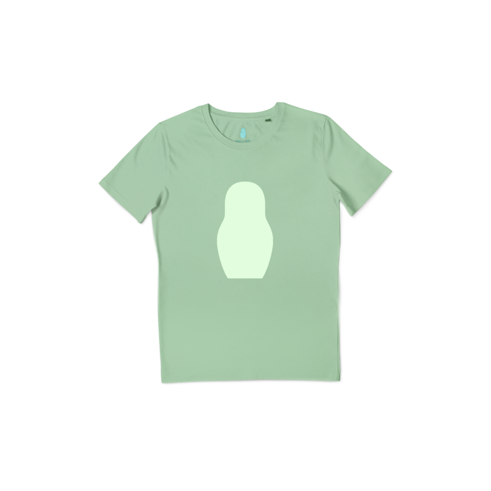 ФУТБОЛКА MATRYOSHKA PASTEL GREEN