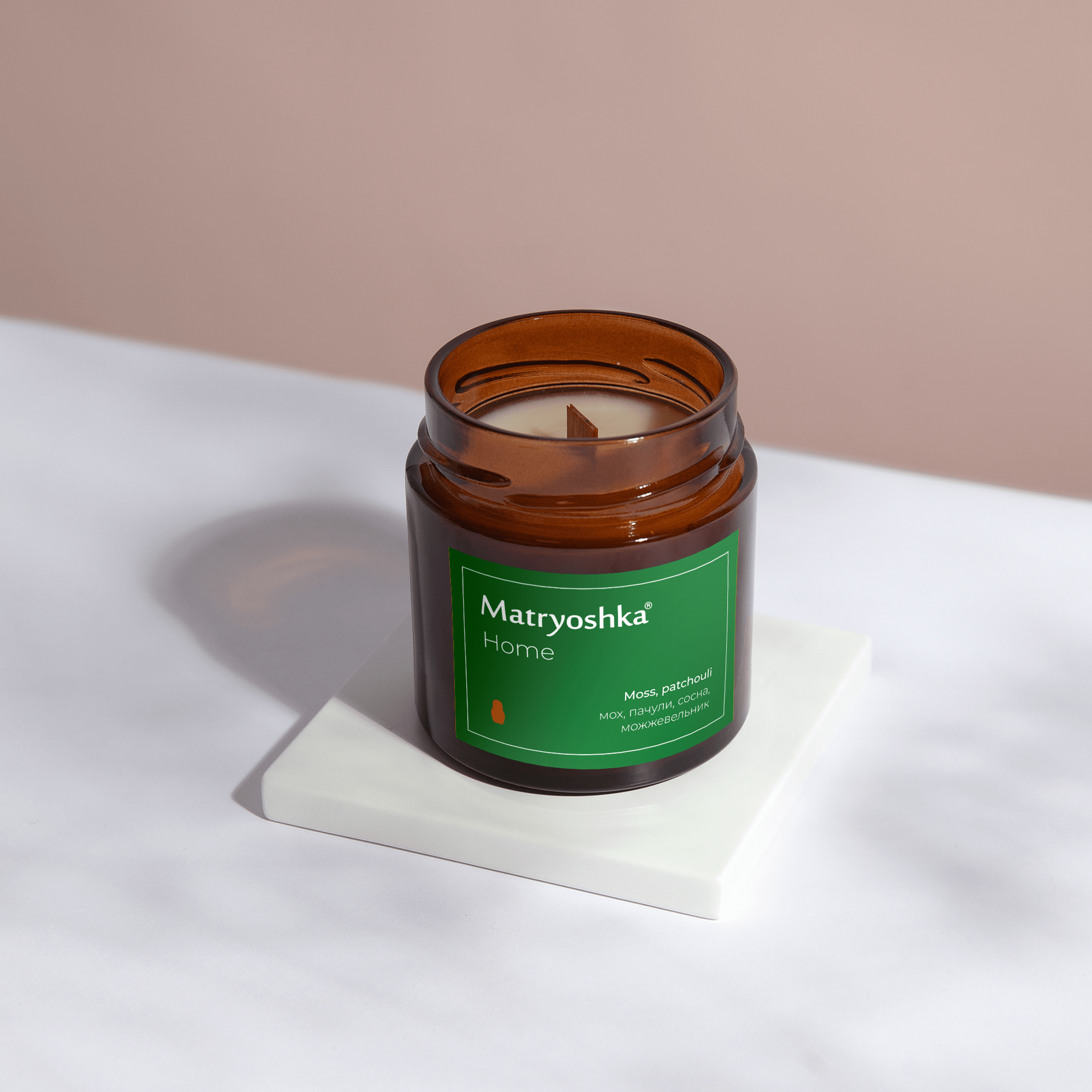 СВЕЧА MATRYOSHKA МОХ / ПАЧУЛИ