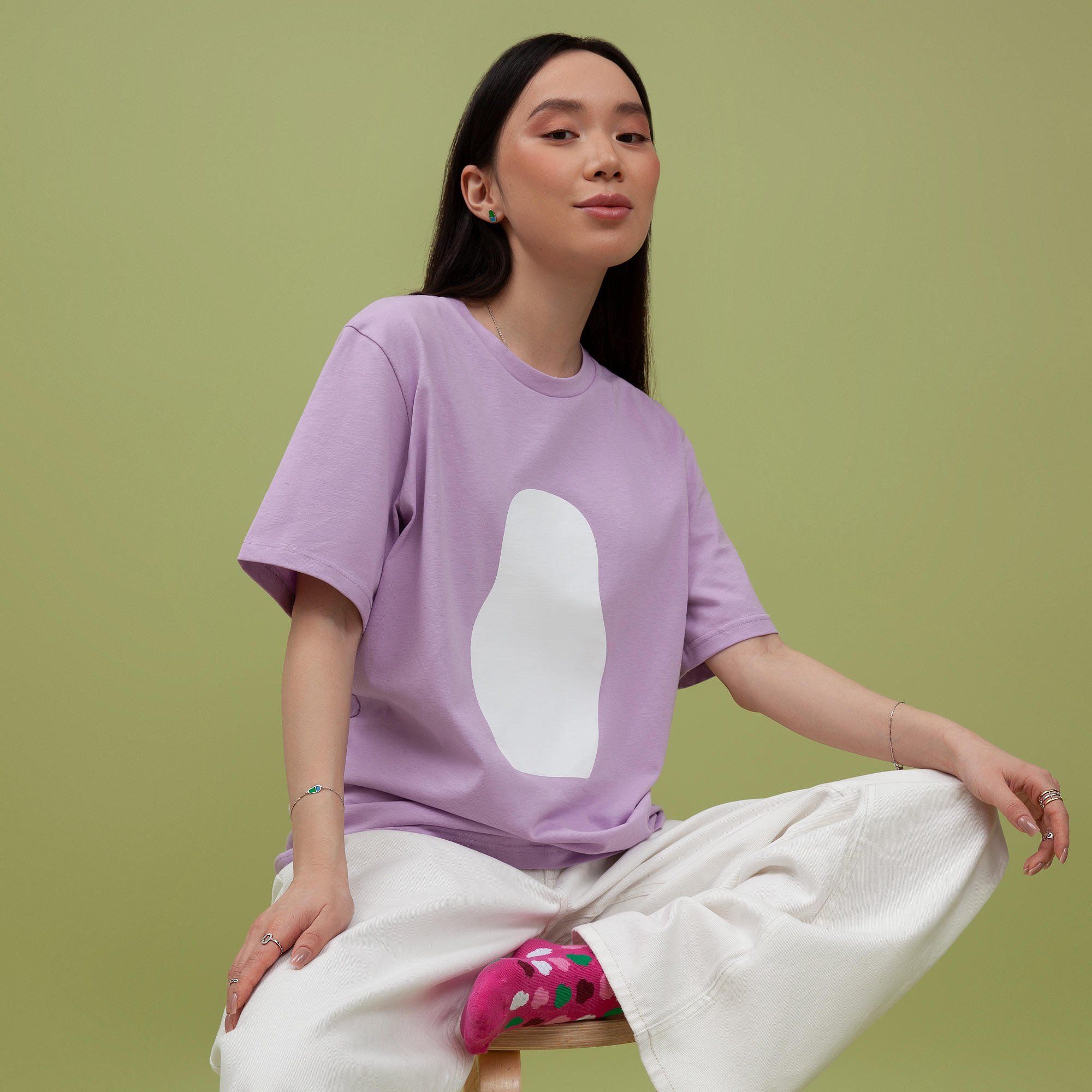 ФУТБОЛКА MATRYOSHKA SS / 25 LILAC