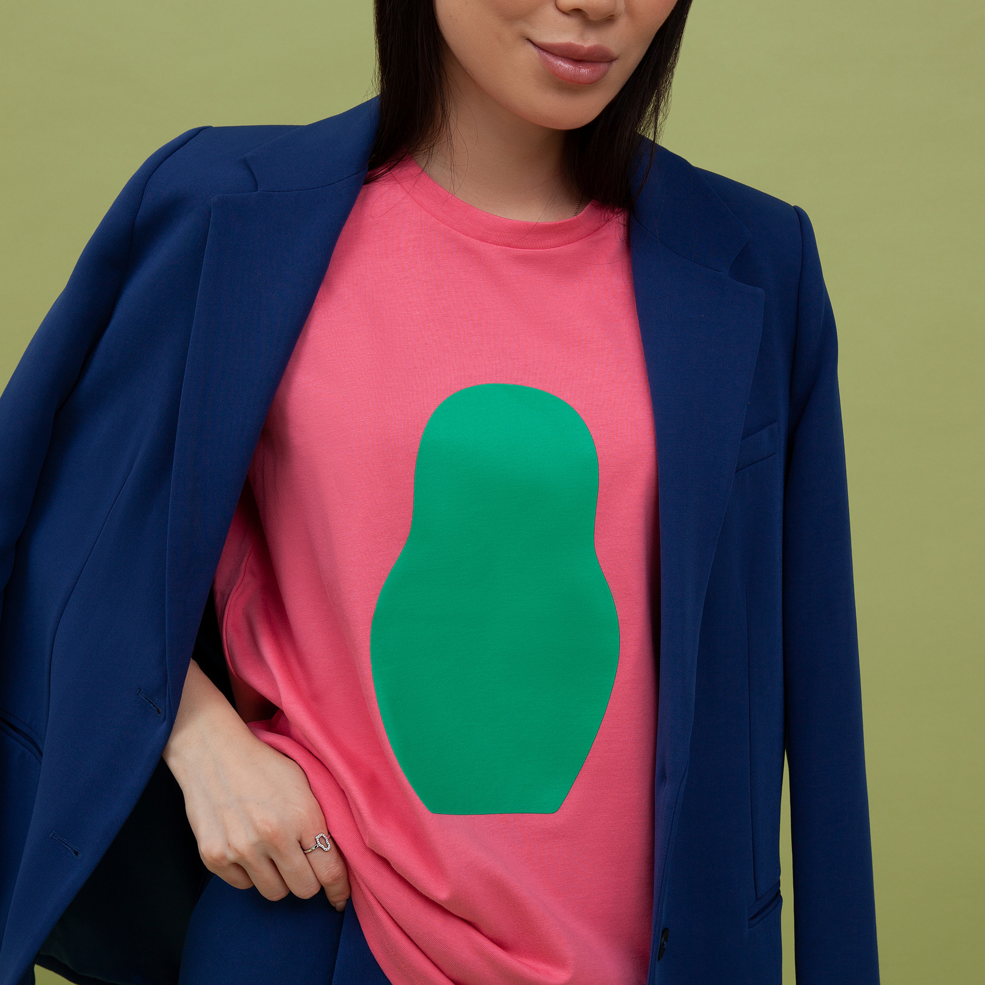 ФУТБОЛКА MATRYOSHKA SS / 25 LIVING CORAL