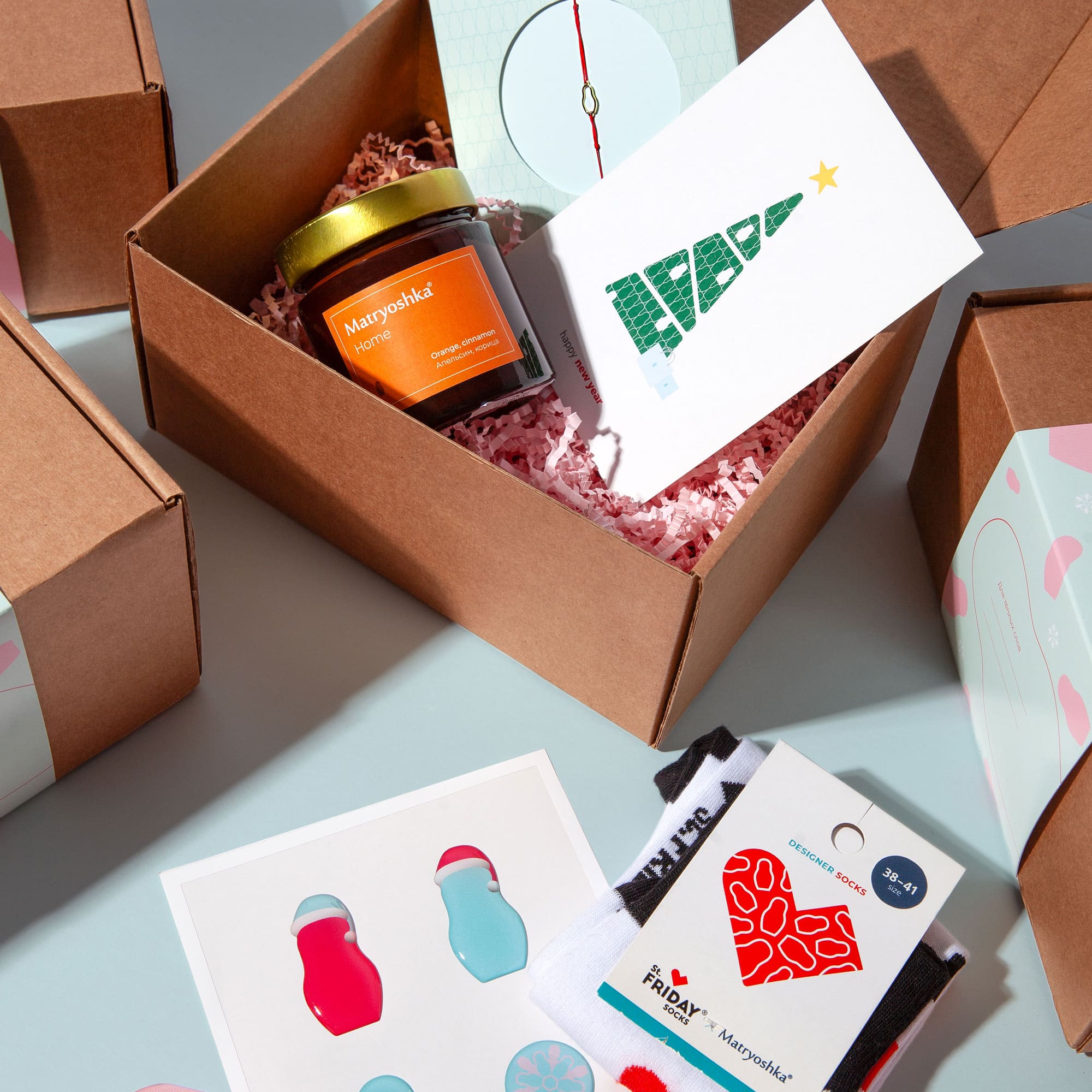 БОКС MATRYOSHKA CHRISTMAS