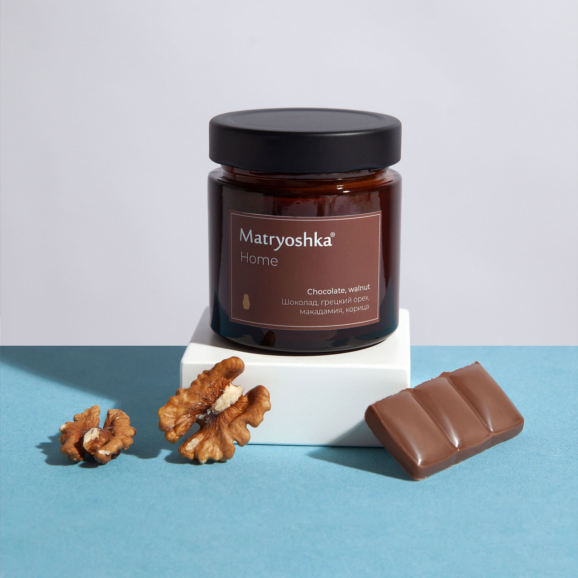 СВЕЧА MATRYOSHKA ШОКОЛАД / ГРЕЦКИЙ ОРЕХ