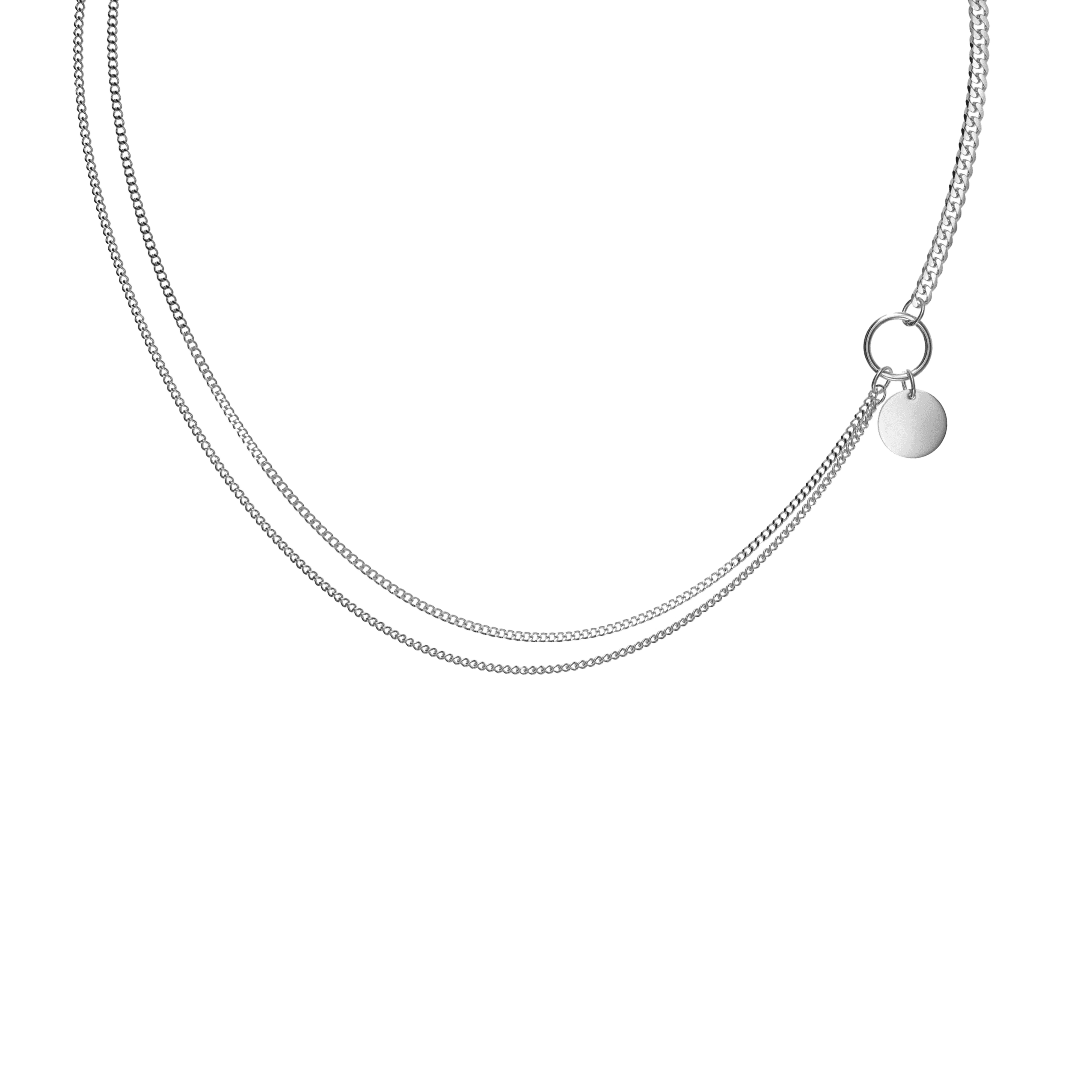 КОЛЬЕ MATRYOSHKA GEOMETRY COIN