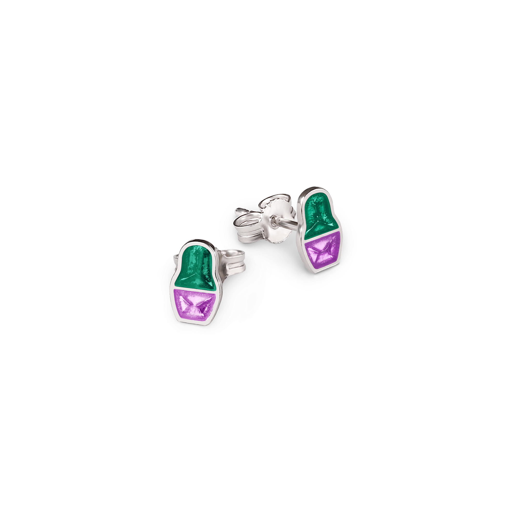 СЕРЬГИ MATRYOSHKA COLOR GLOSS S