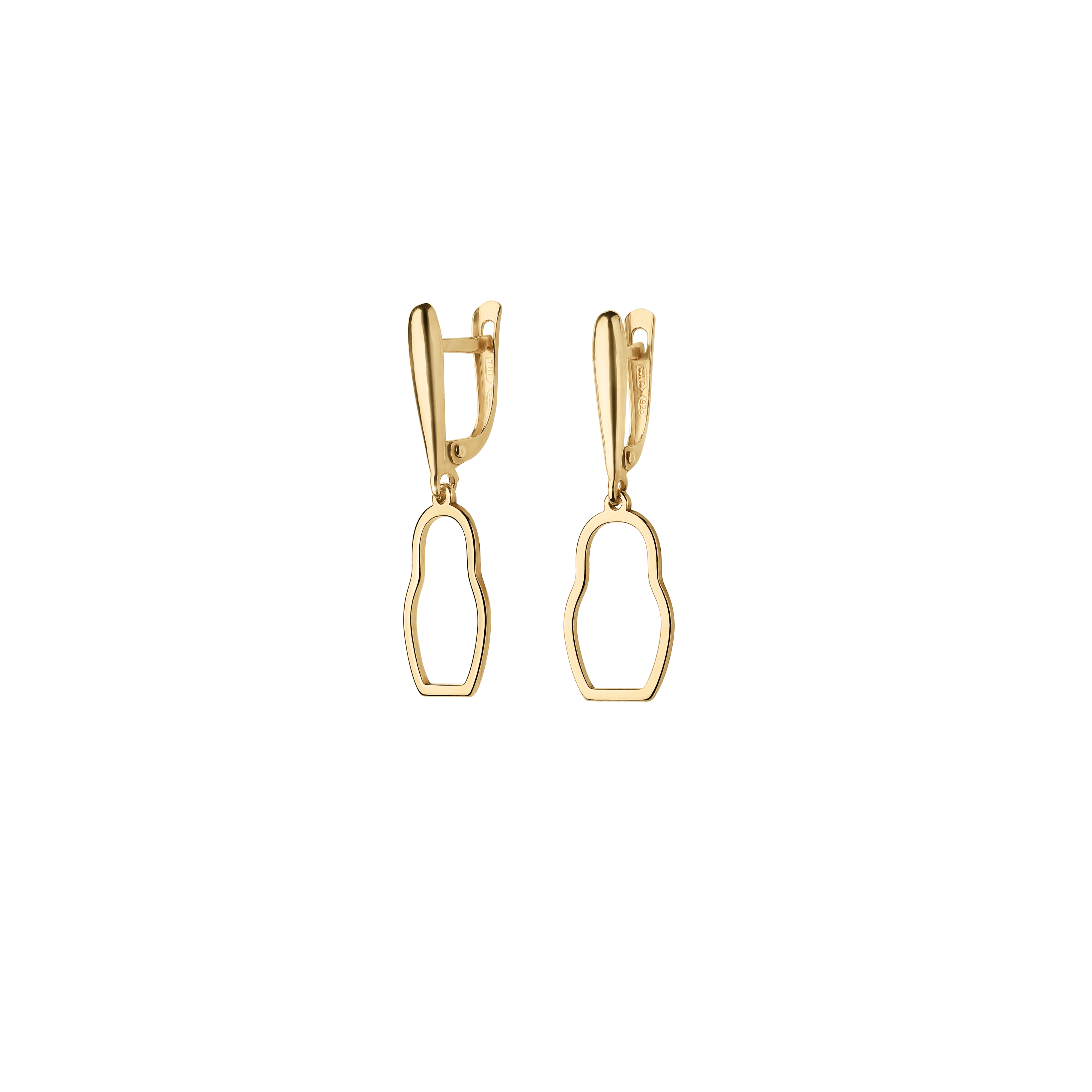 СЕРЬГИ MATRYOSHKA PURE LOCK