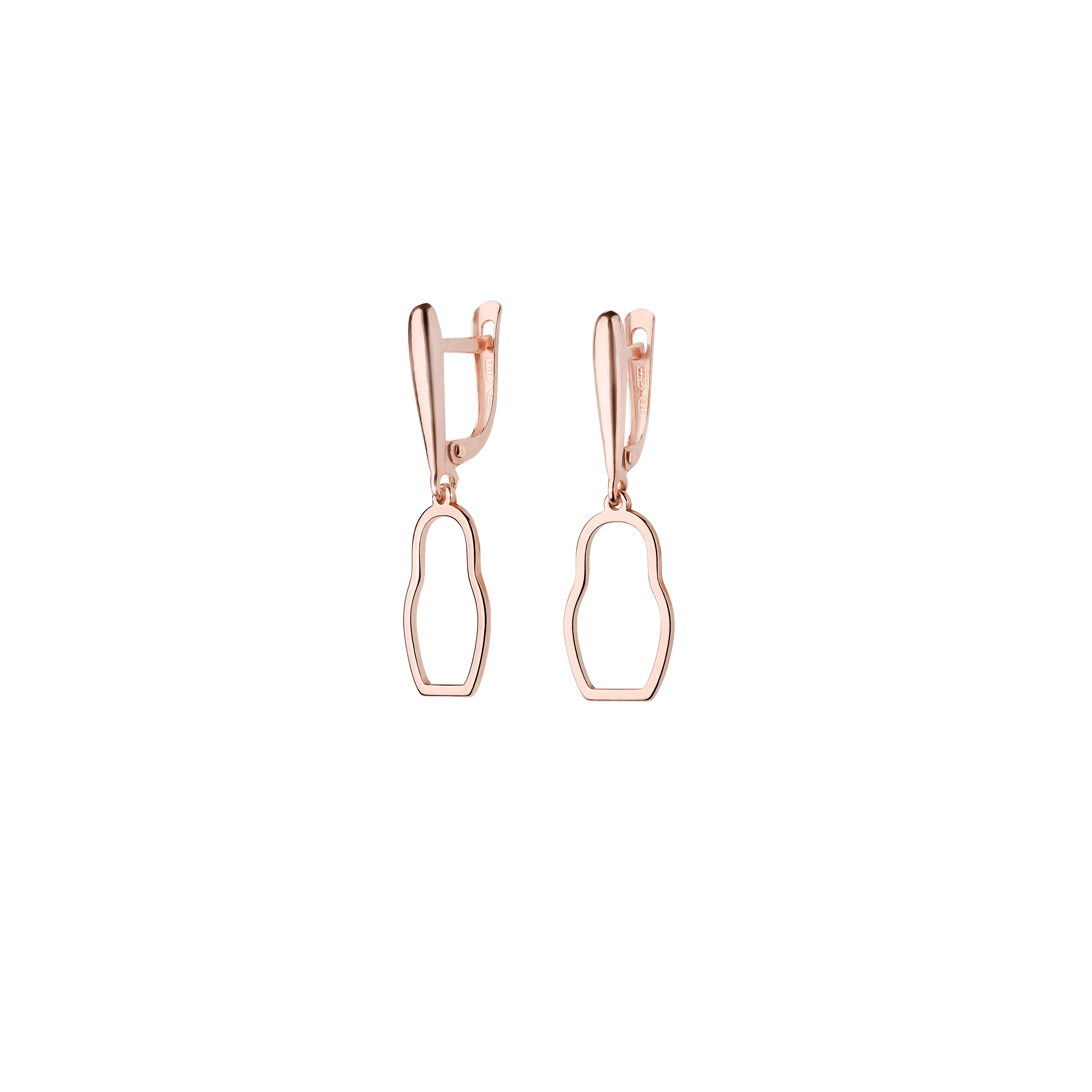 СЕРЬГИ MATRYOSHKA PURE LOCK