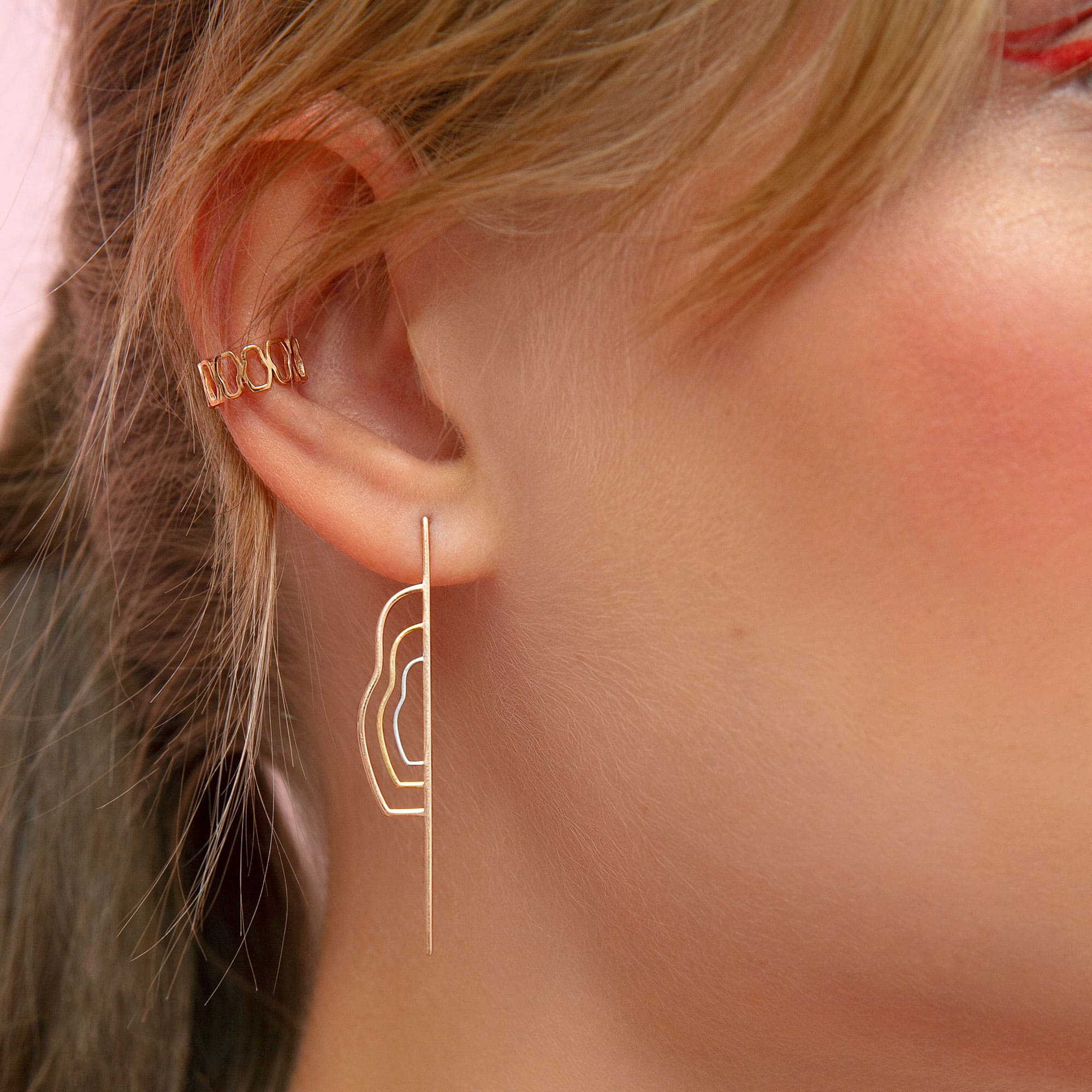 СЕРЬГИ MATRYOSHKA PURE SYR