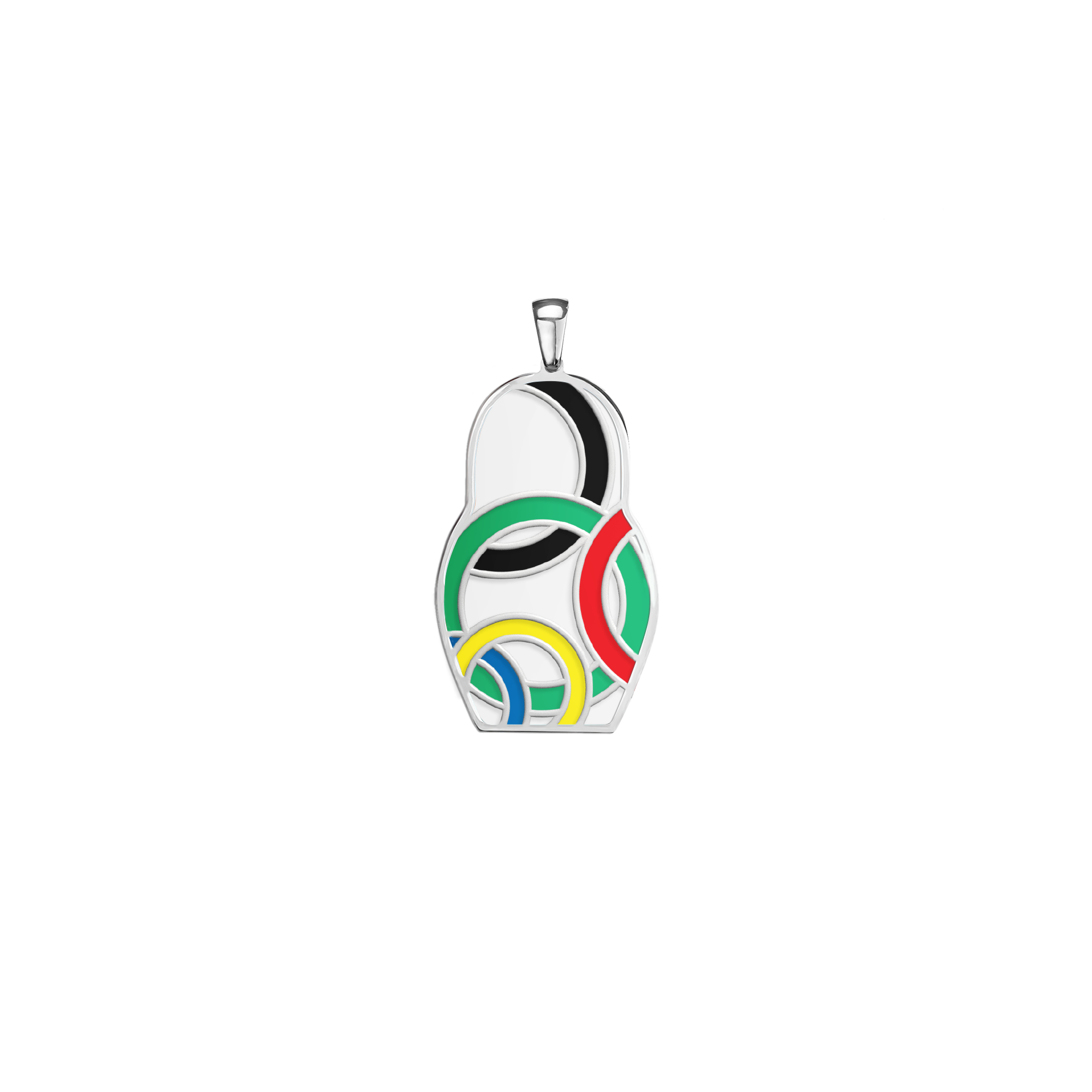 КУЛОН MATRYOSHKA OLYMPIC L