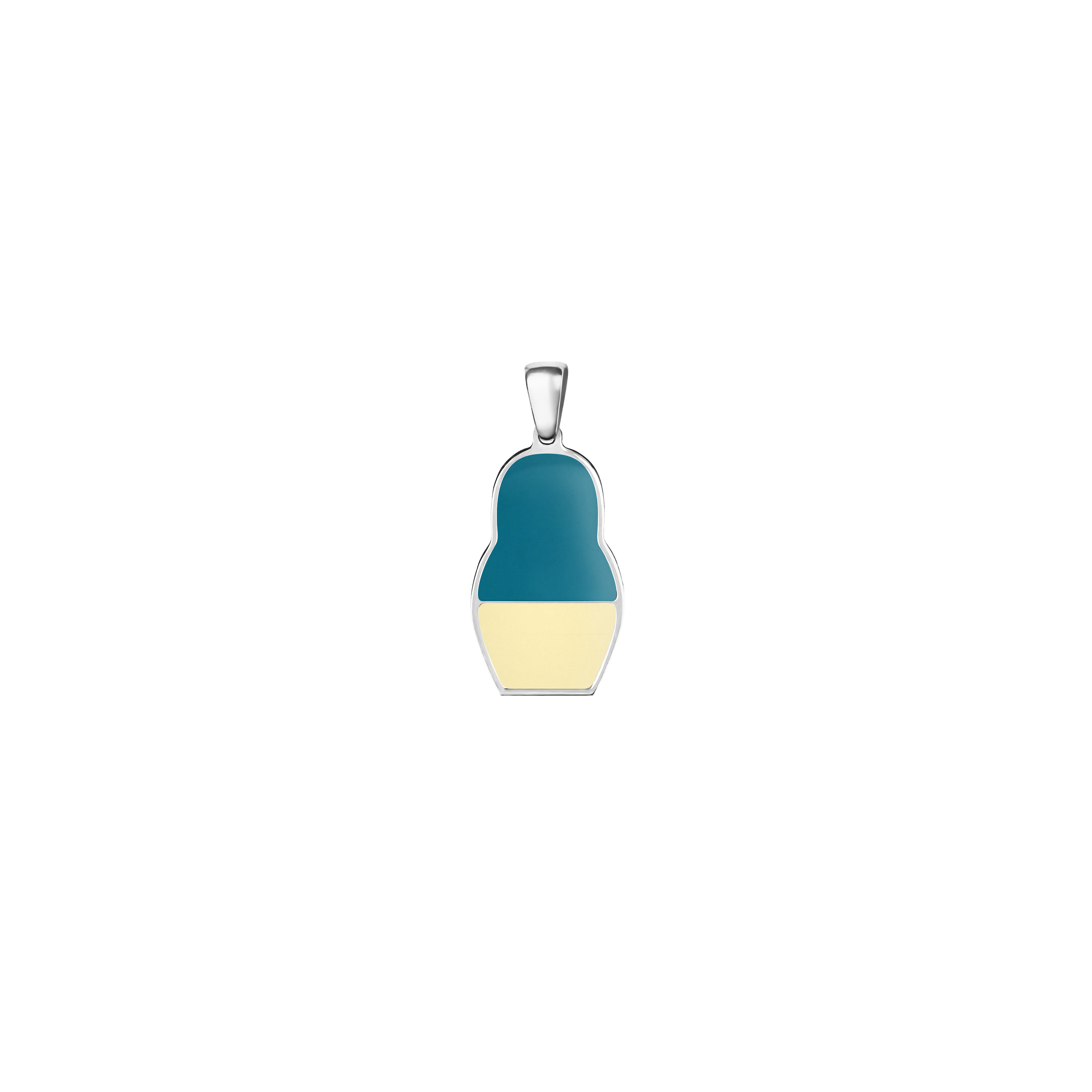 КУЛОН MATRYOSHKA SARAFAN S EMERALD / OLIVE