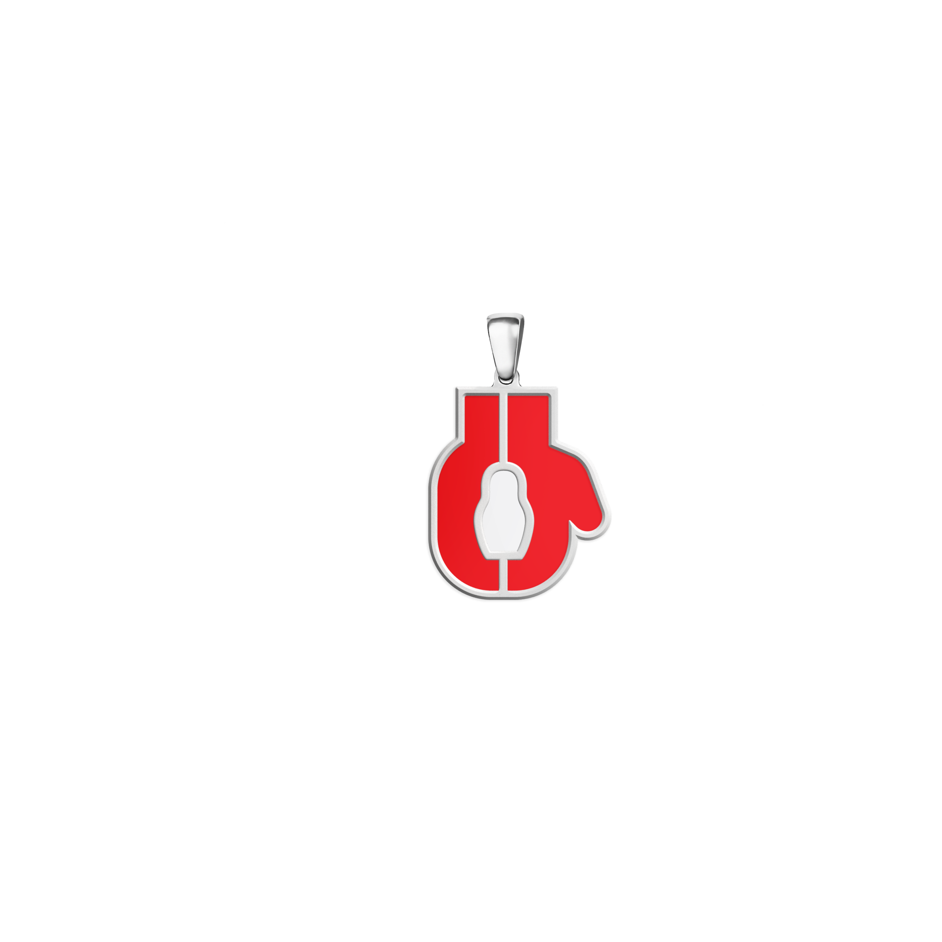 КУЛОН MATRYOSHKA BOXING S