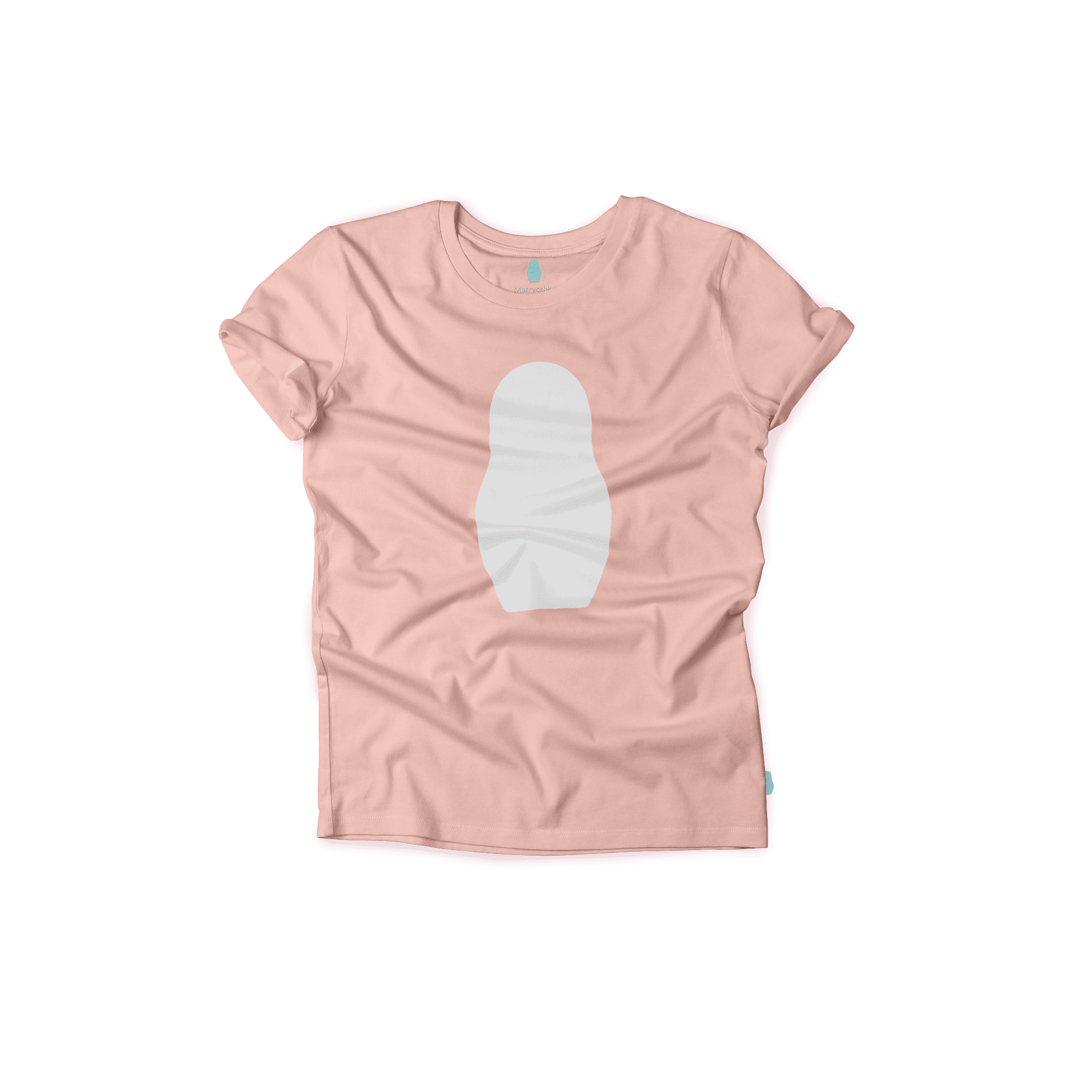 ФУТБОЛКА MATRYOSHKA PASTEL PINK
