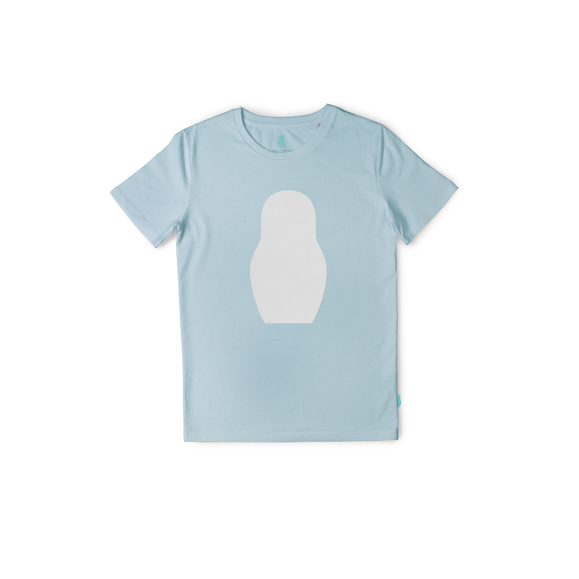 ФУТБОЛКА MATRYOSHKA PASTEL BLUE