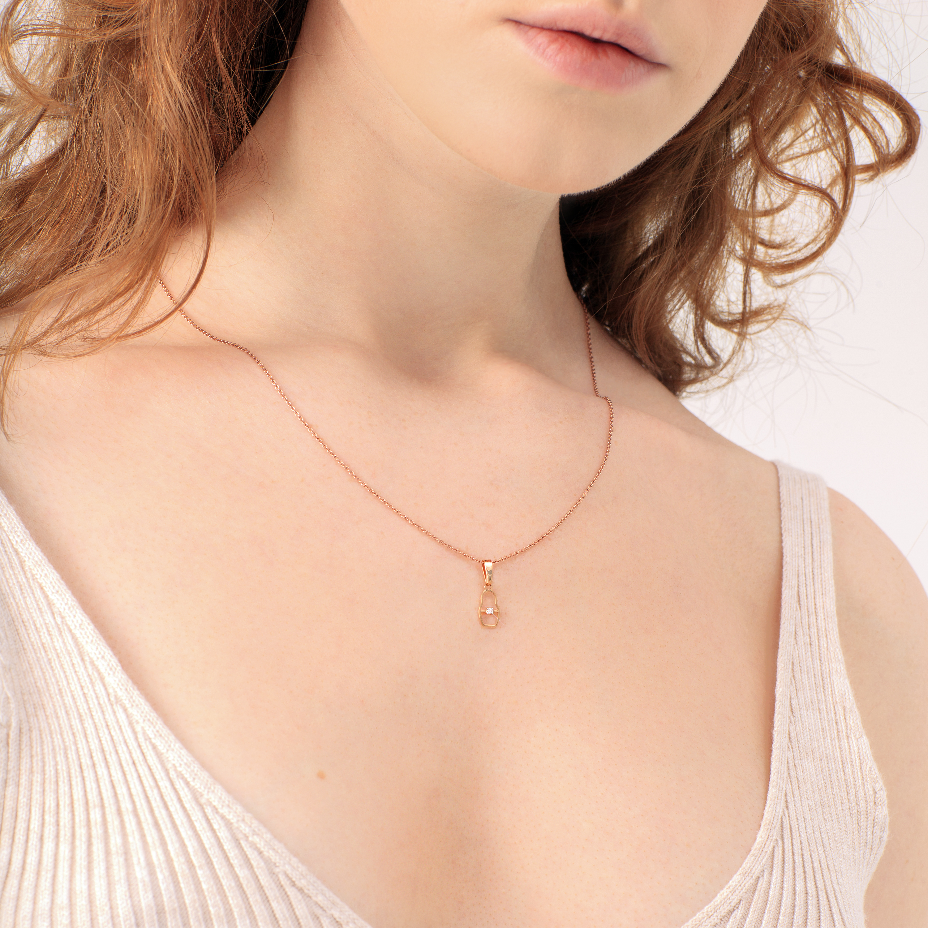 КУЛОН MATRYOSHKA 585 BRILLIANT