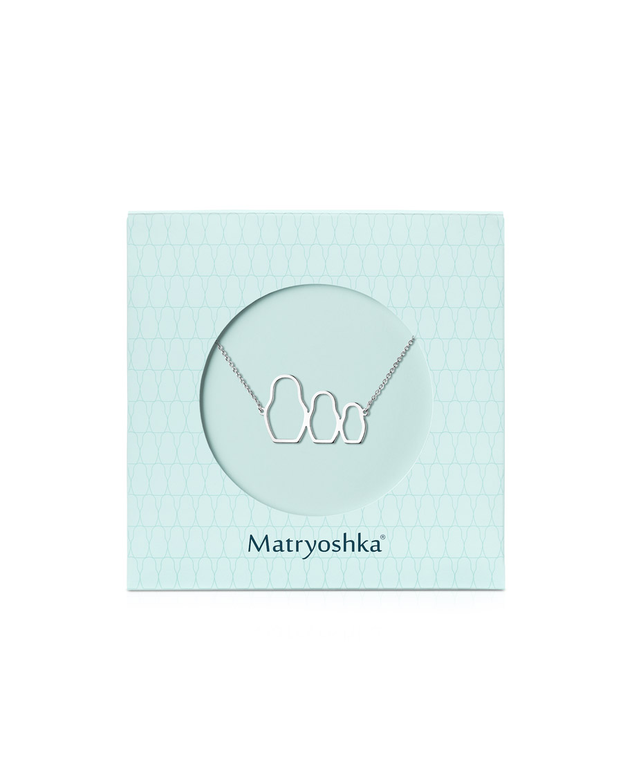 КОЛЬЕ MATRYOSHKA PURE