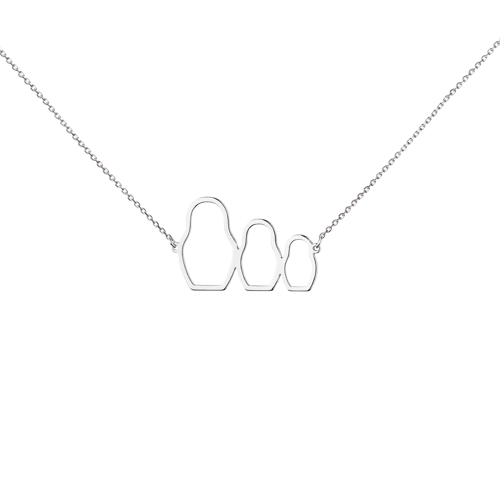 КОЛЬЕ MATRYOSHKA PURE