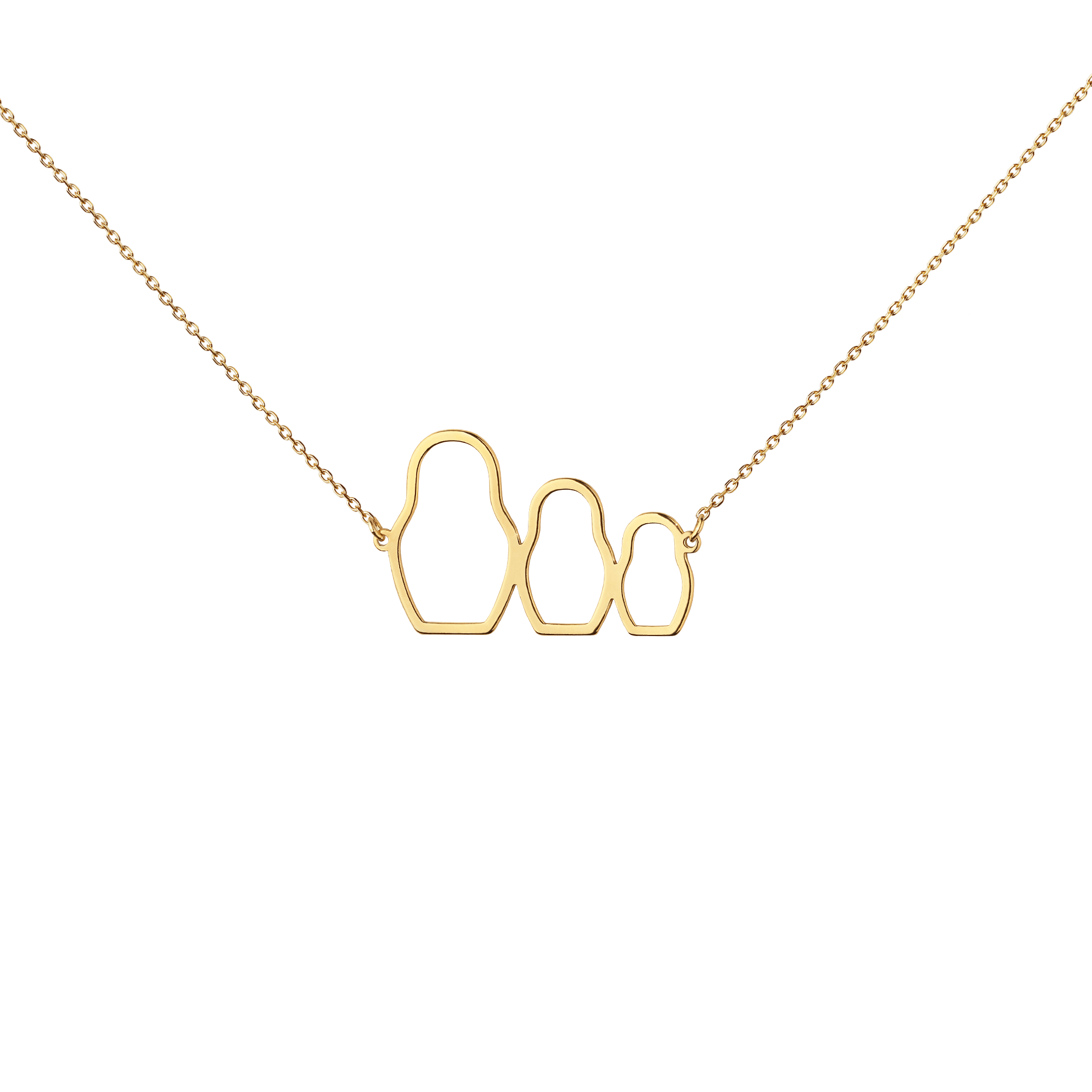 КОЛЬЕ MATRYOSHKA PURE