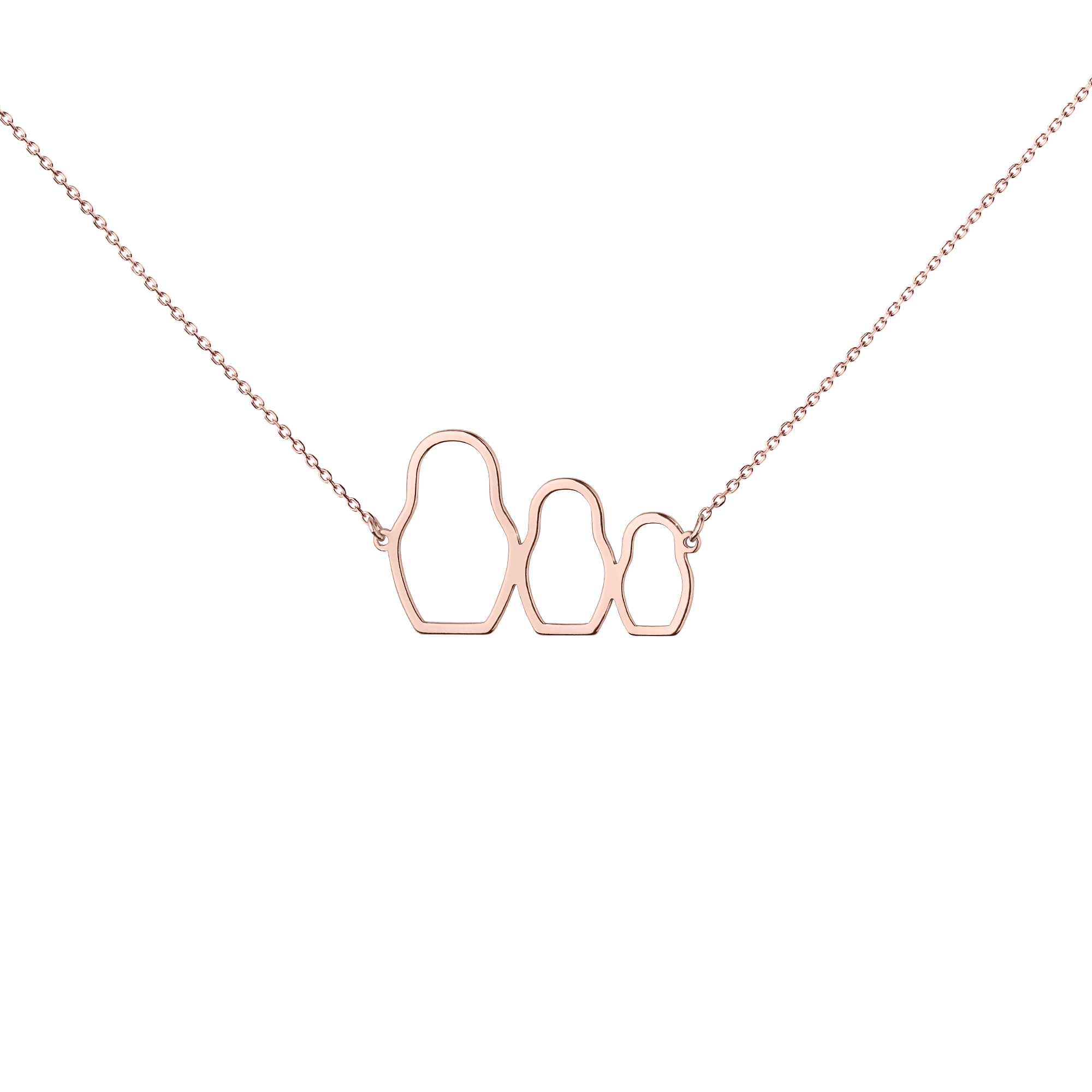 КОЛЬЕ MATRYOSHKA PURE