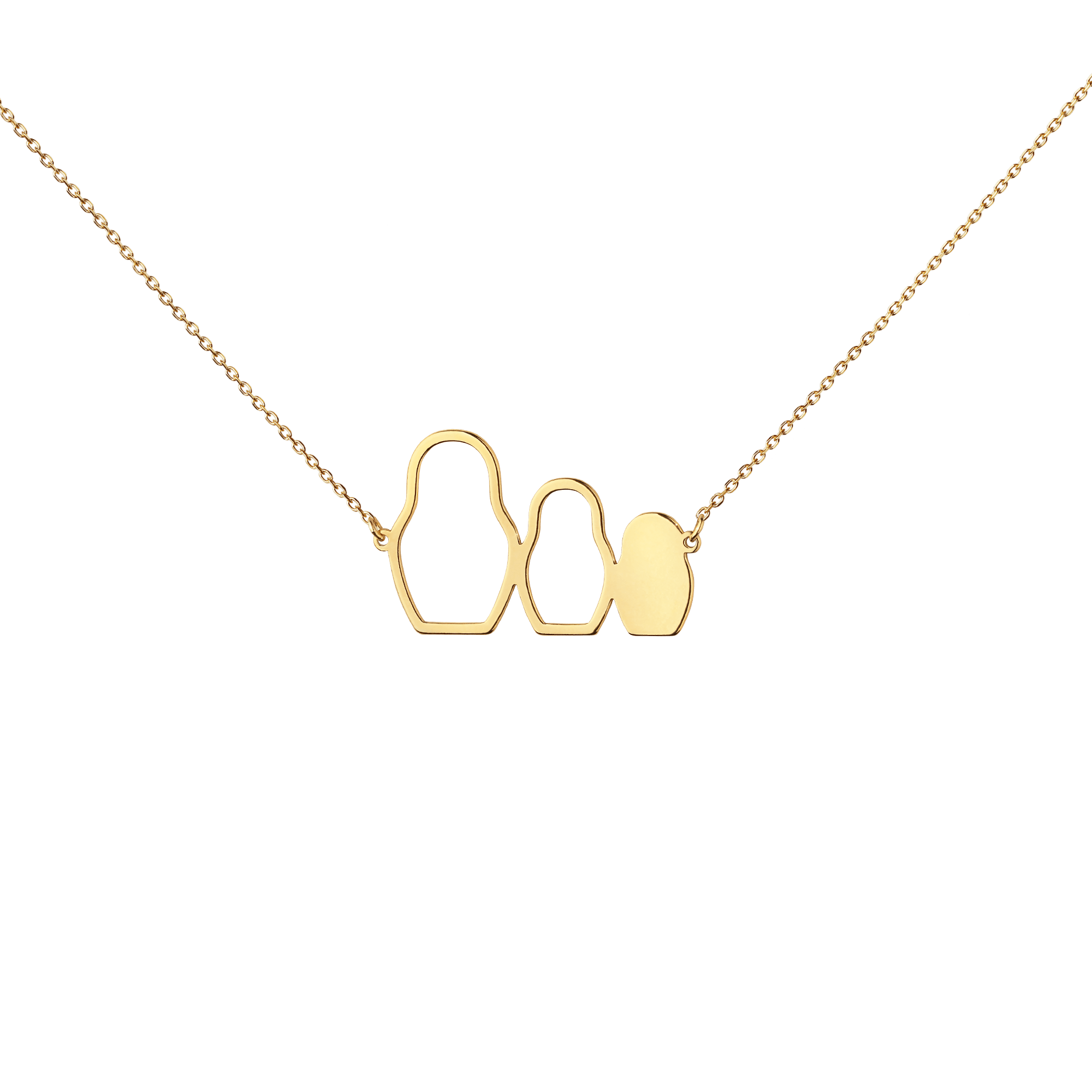 КОЛЬЕ MATRYOSHKA BE DIFFERENT