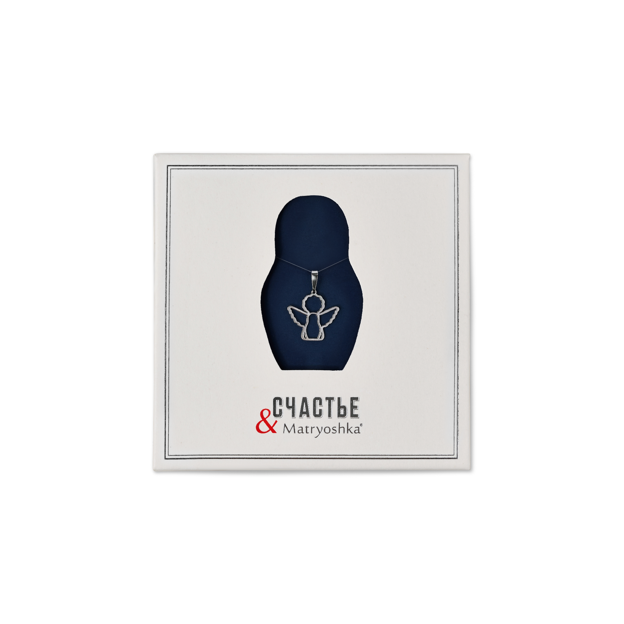 КУЛОН СЧАСТЬЕ & MATRYOSHKA 925