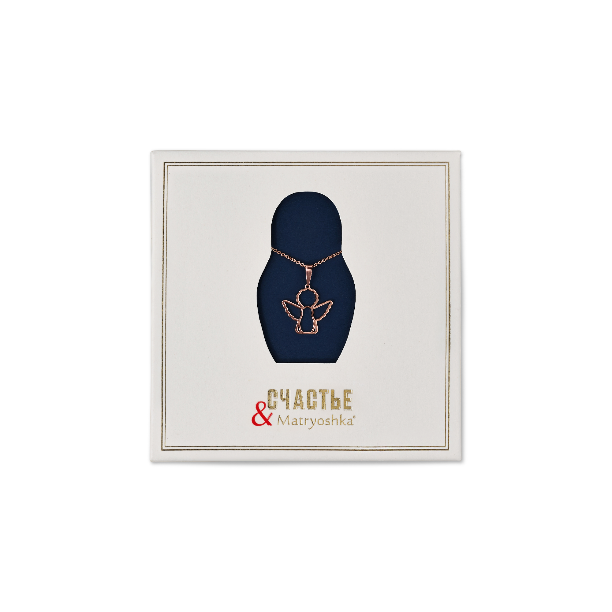 КУЛОН СЧАСТЬЕ & MATRYOSHKA 925