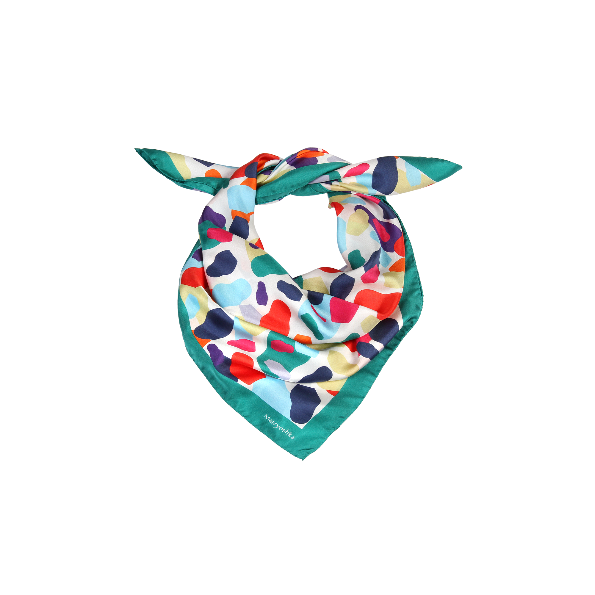 ШЕЛКОВЫЙ ПЛАТОК MATRYOSHKA SILHOUETTES