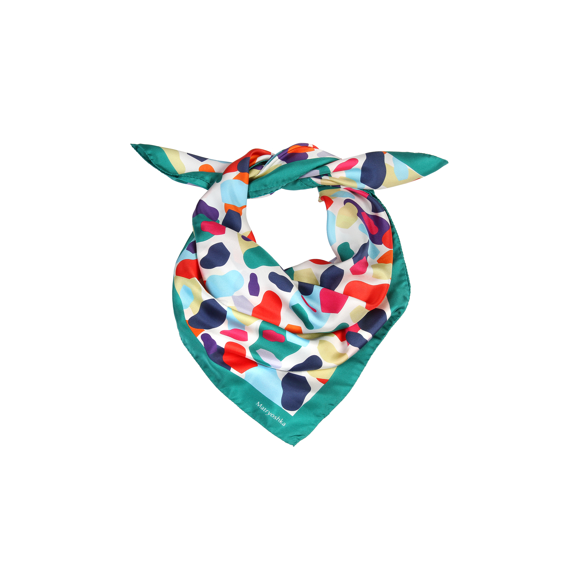 ШЕЛКОВЫЙ ПЛАТОК MATRYOSHKA SILHOUETTES