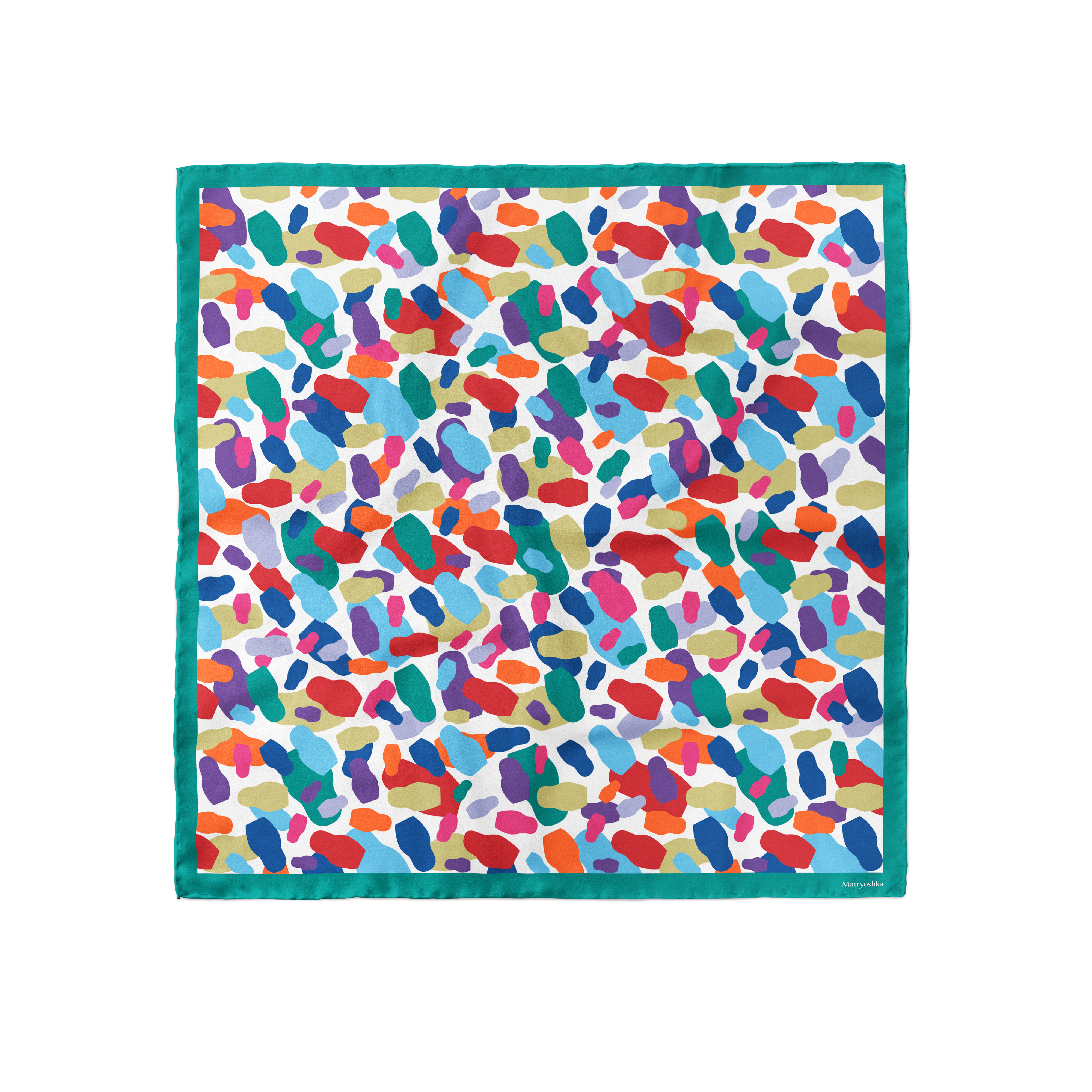 ШЕЛКОВЫЙ ПЛАТОК MATRYOSHKA SILHOUETTES