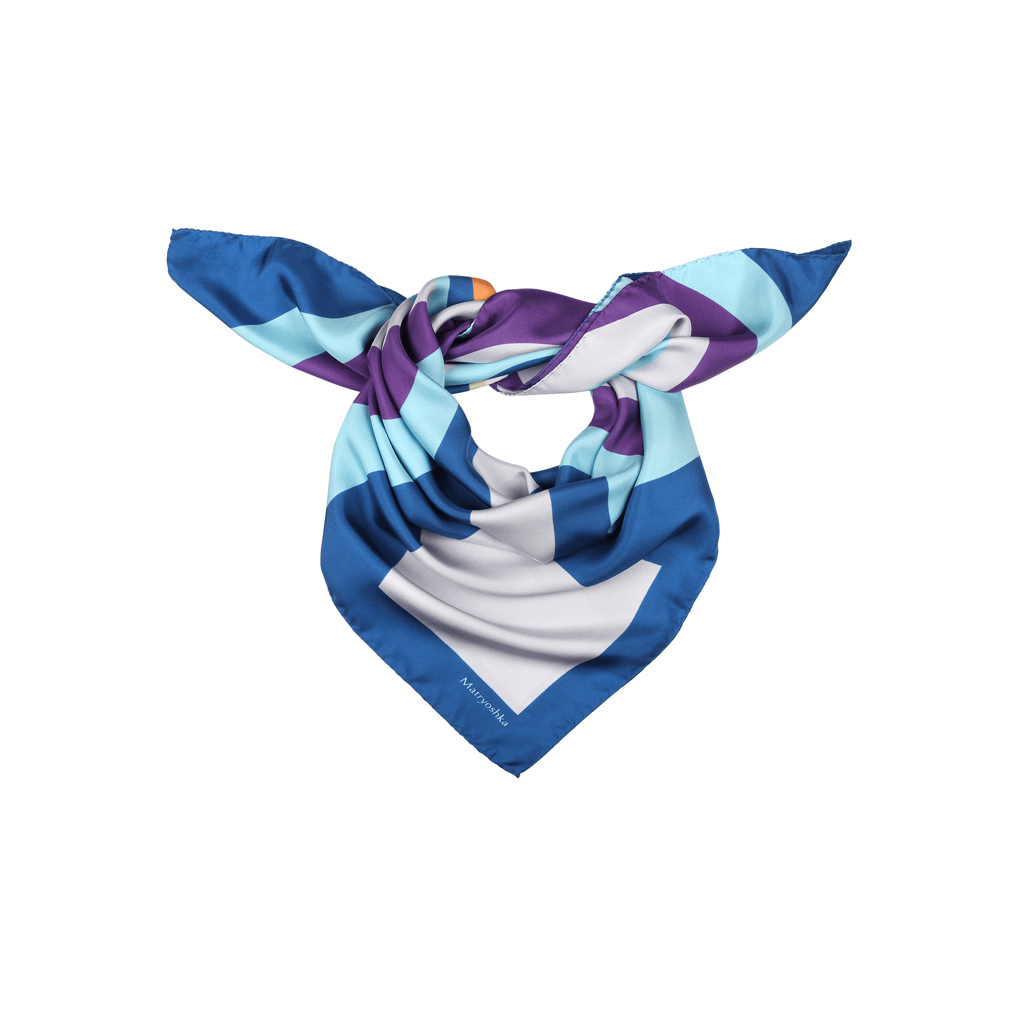 ШЕЛКОВЫЙ ПЛАТОК MATRYOSHKA ART