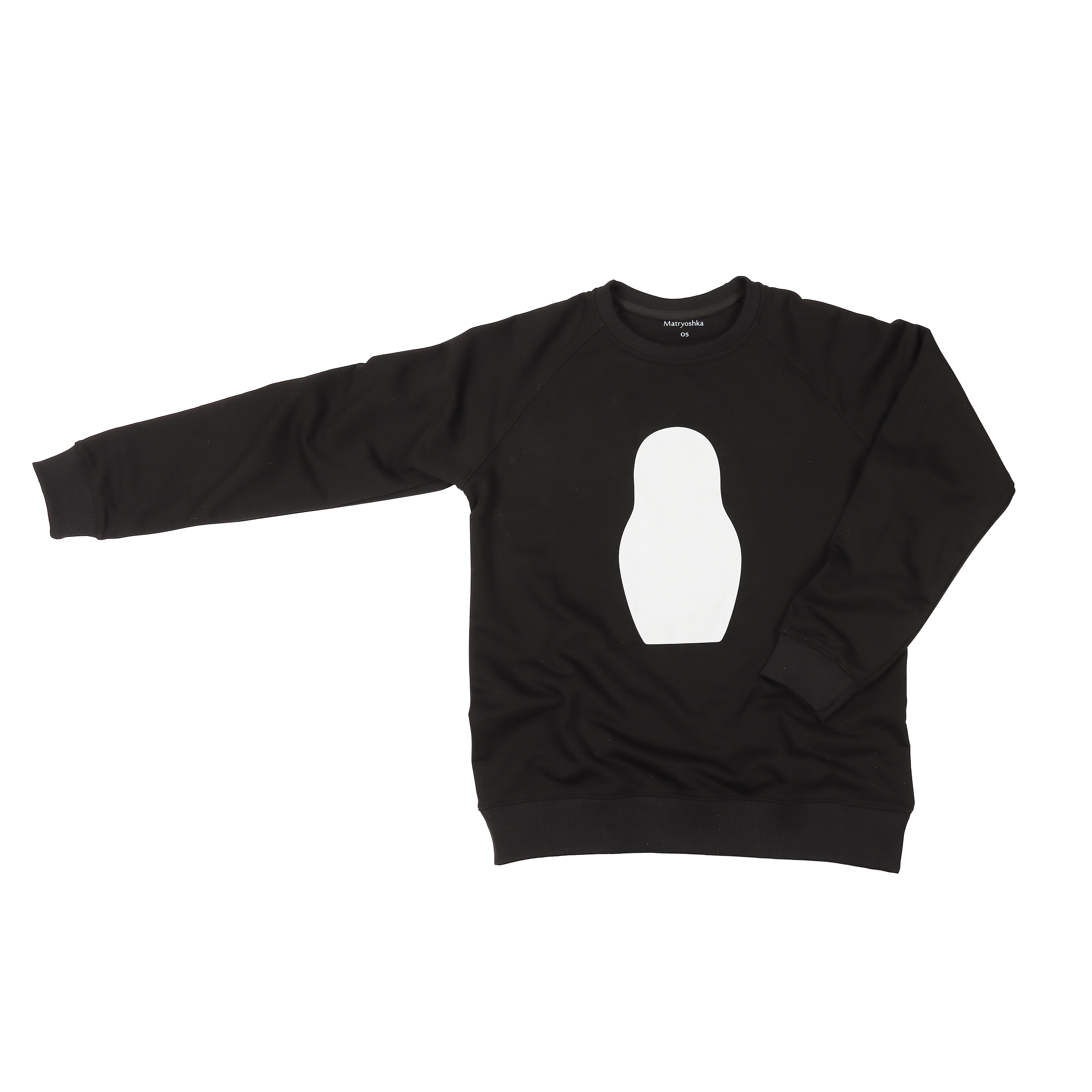 СВИТШОТ MATRYOSHKA BASIC BLACK