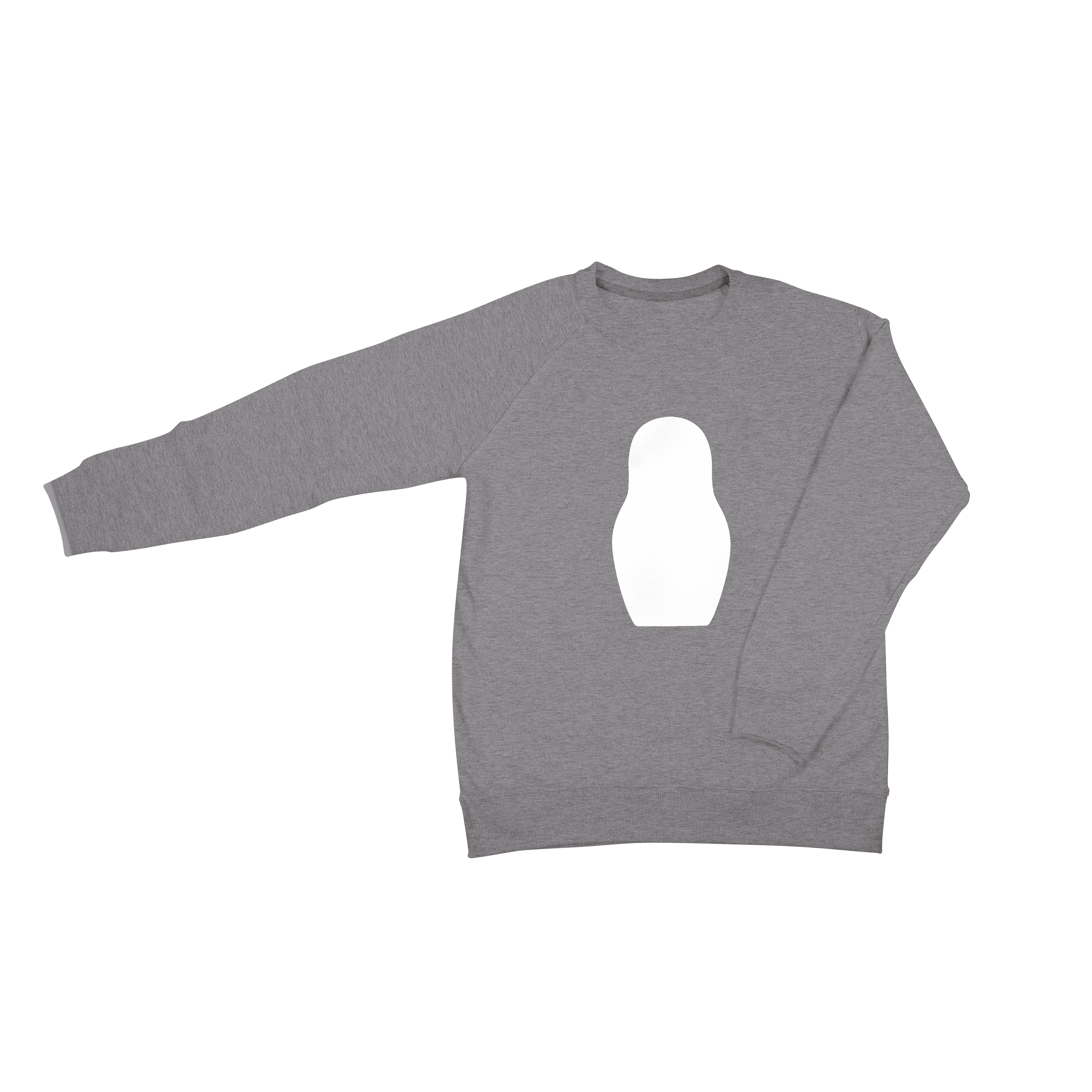 СВИТШОТ MATRYOSHKA  BASIC GRAY