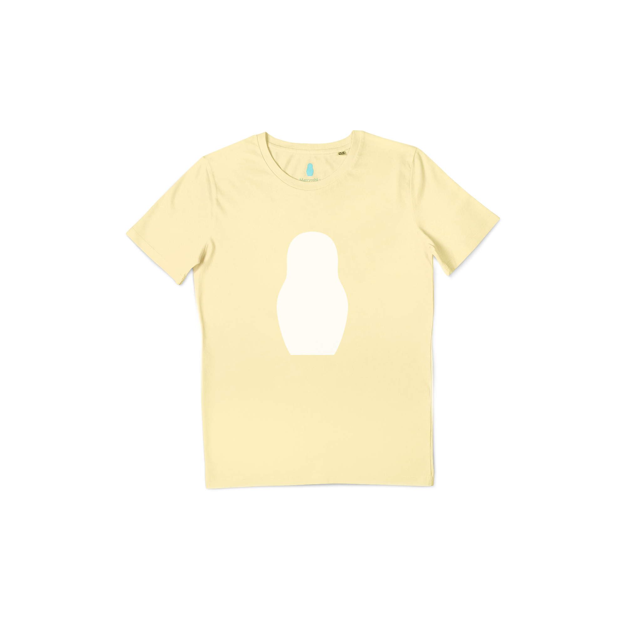 ФУТБОЛКА MATRYOSHKA PASTEL YELLOW