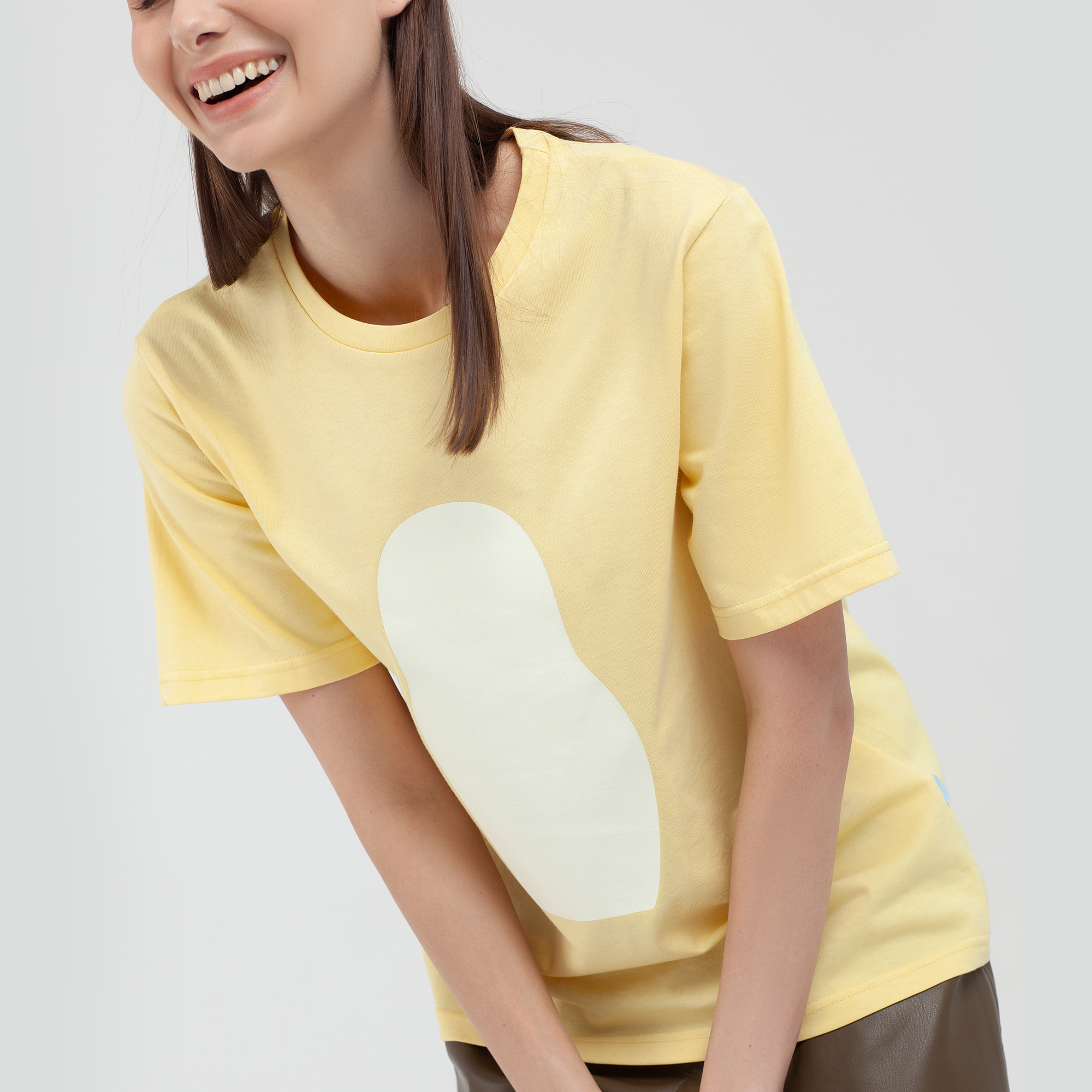 ФУТБОЛКА MATRYOSHKA PASTEL YELLOW